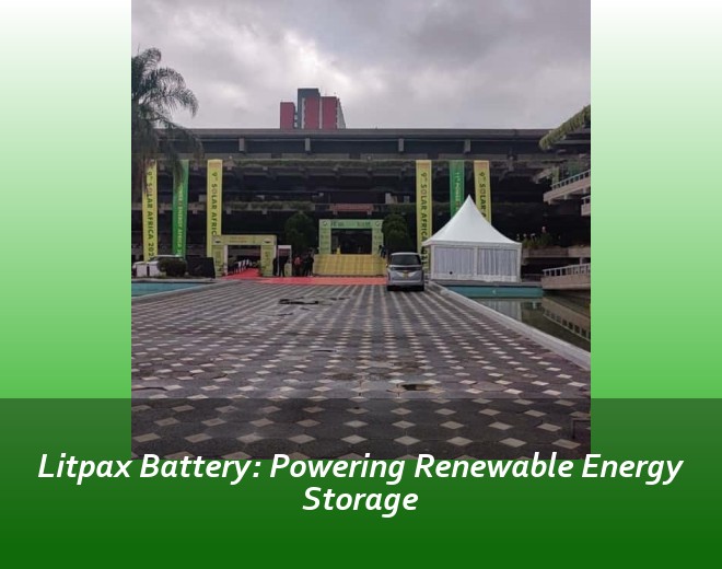 Litpax Battery: Powering Renewable Energy Storage